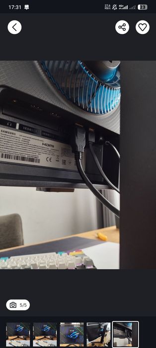 Монитор samsung odyssey g4 25" 240hz