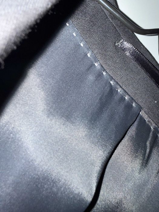 Оригинален официален костюм Lanificio Cerruti – тъмно сив (графит)