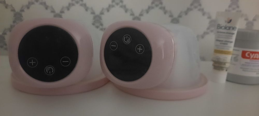 Молокоотсос двойной электронный