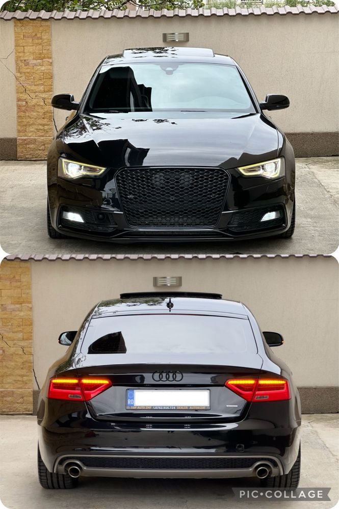 Audi A5 3.0 tdi 245 C.p Quattro / SLine Exclusive/ Trapa / Distronic Pitesti • OLX.ro