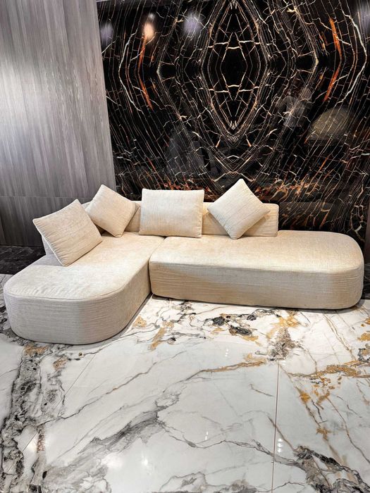 Bubble Sofa | Yumaloq Divan | Karkazsiz | Premium Mebel