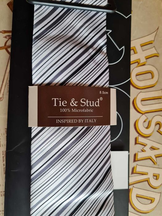 cravată nouă, de lux - GQ tie & stud italian style