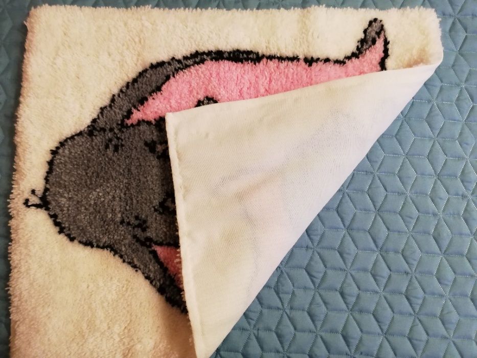 Фъкано килимче ръчна изработка