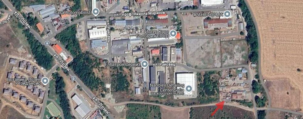 Дава се под наем Парцел в с. Лозен, Област София-град - 900 кв.м за 510 € - Снимка #2