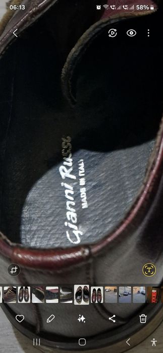Vând pantofi piele Gianni Russo