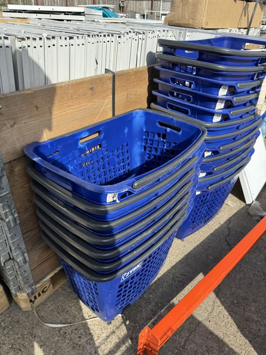 Cosuri din plastic pentru supermarketuri