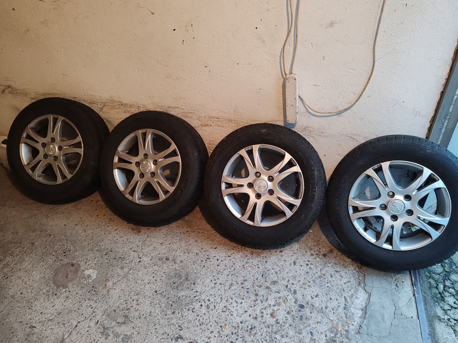 Jante aliaj cu anvelope 17