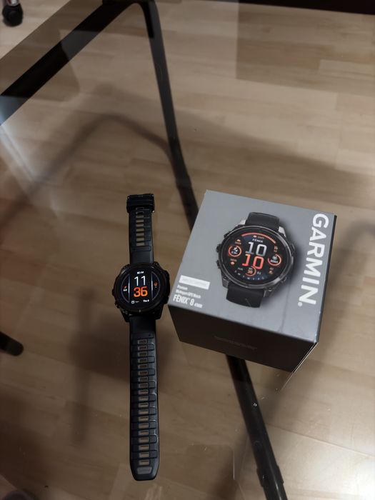 Garmin Fenix 8 Saphire Titanium 47mm