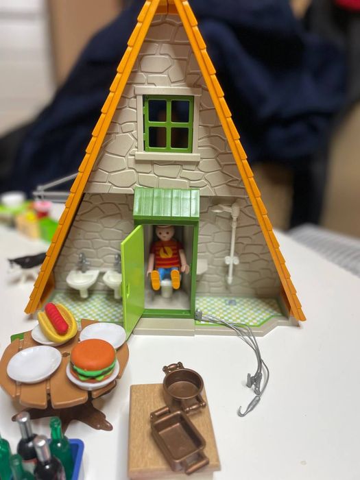 Playmobil 6887 Планинско бунгало за къмпинг Summer Fun