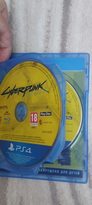Cyberpunk 2077 ps4 новый диск обмен