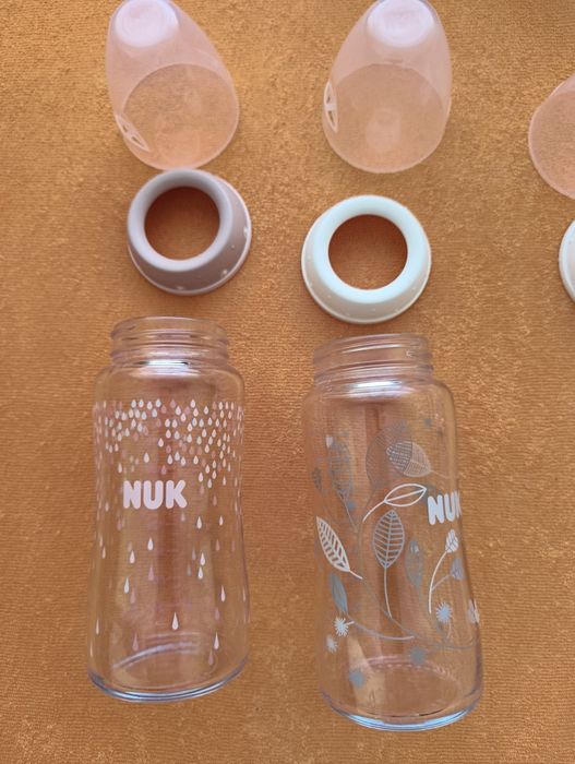 Стъклени шишета NUK First Choice+ 240ml