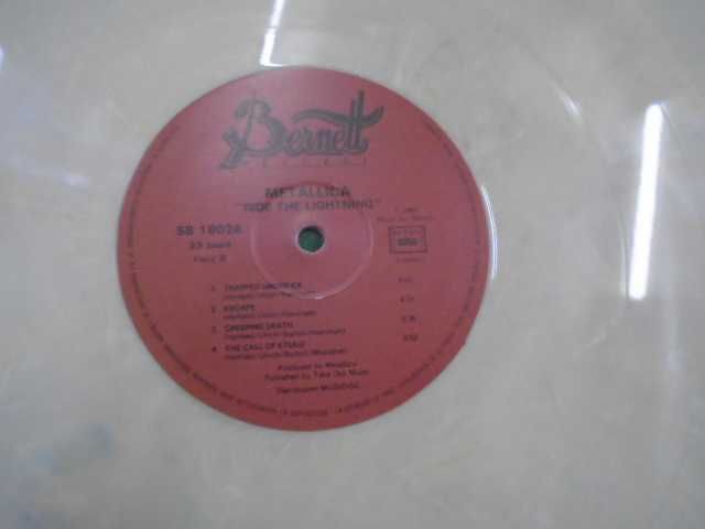 Винил  пластинка  Metallica – Ride The Lightning