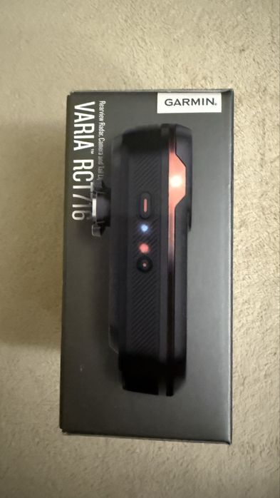 Lumina ciclism spate plus camera cu radar GARMIN VARIA RCT716 noua nefolosita