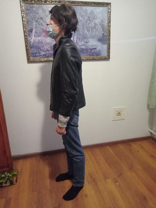 Куртка кожаная женская