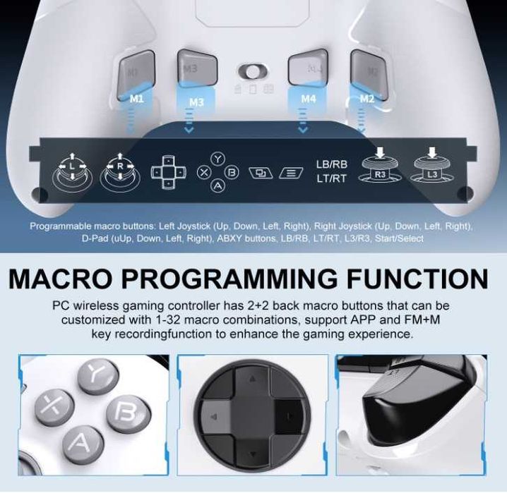 Controller Wireless Gaming PXN P5 PC / Nintendo Switch / Android / iOS