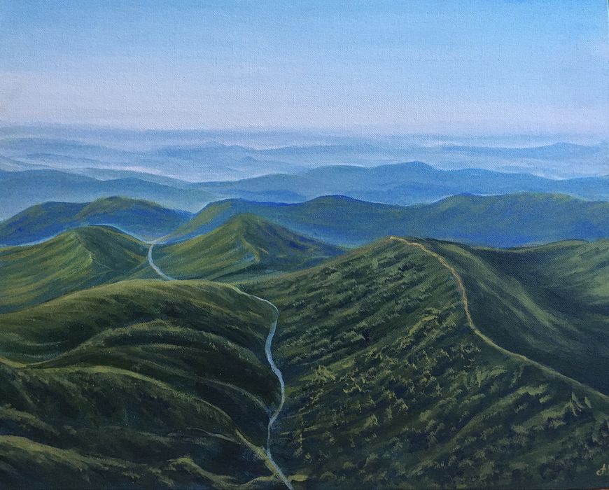 Картина маслом на холсте