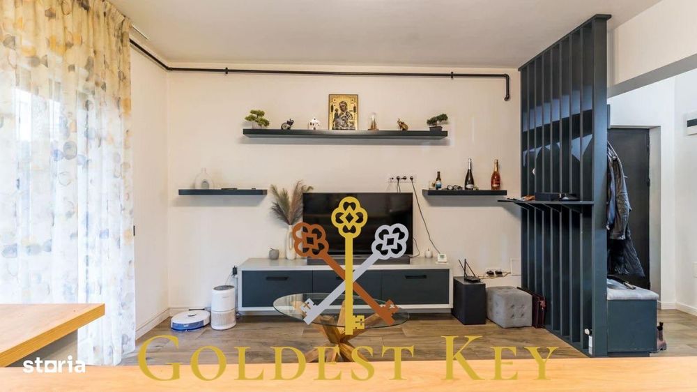 Apartament la cheie! 3 camere, balcon si gradina! Baciu