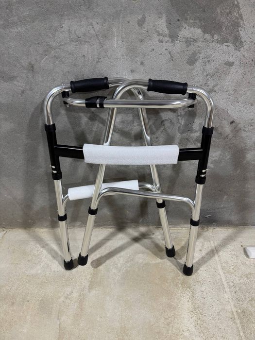 самый лучший ходунок алюминий (черный) 4 образный