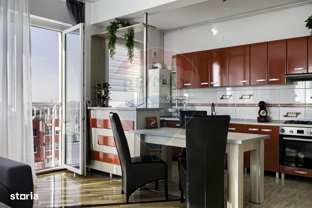 Apartament cu 2 camere de închiriat ARED Uta