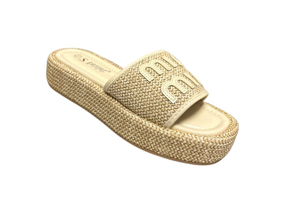 Дамски чехли на платформа