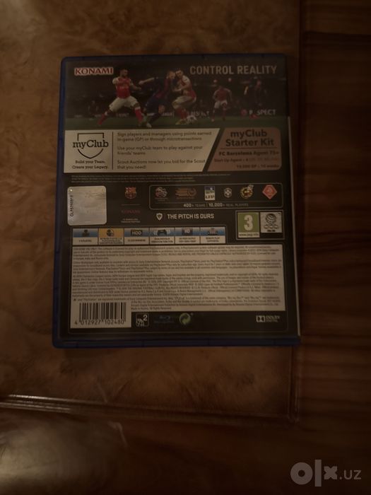 Диск игры от PES2017
