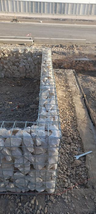 Габион установка / Gabion Tosh teramiz