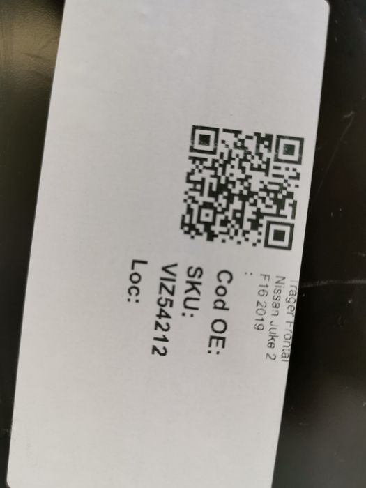 Преден панел Нисан Джук / Nissan Juke 2 F16 Оригинален, в добро състоя