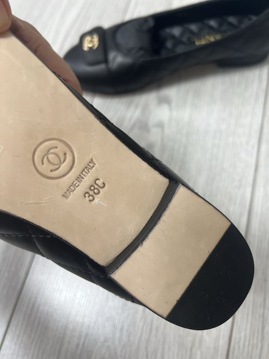 Балетки CHANEL черные