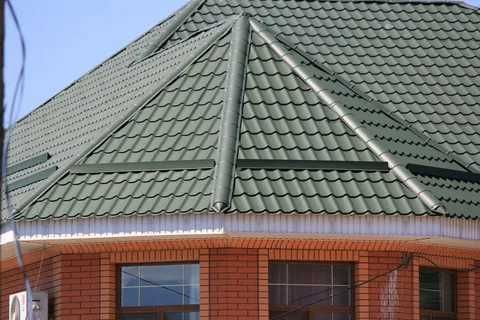 Кровля из металлочерепицы