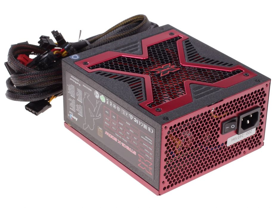 Блок питания Aerocool Strike-X 600 ватт