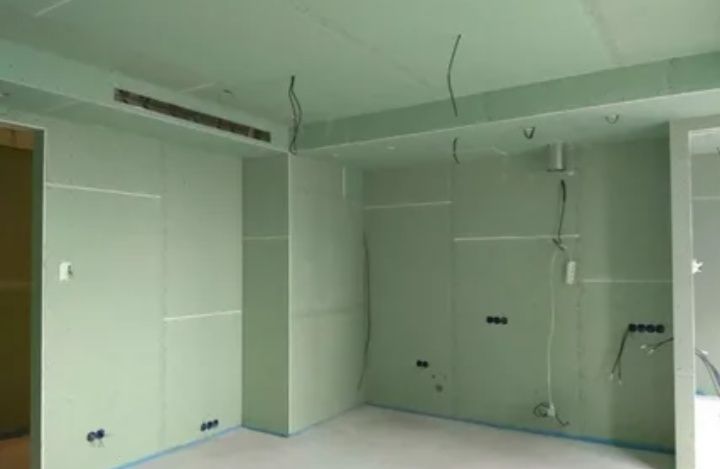 Гипсокартон установка