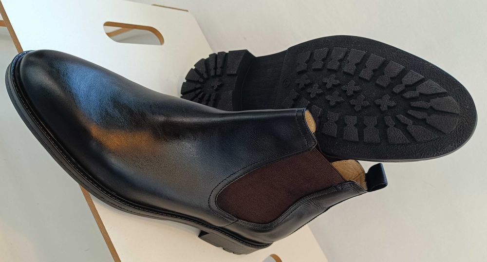 Ghete chelsea 44 premium Vera Pelle Itali NOI piele naturala moale