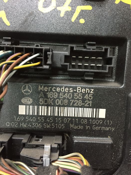 Mercedes w169 A180cdi 2007 SAM Модул