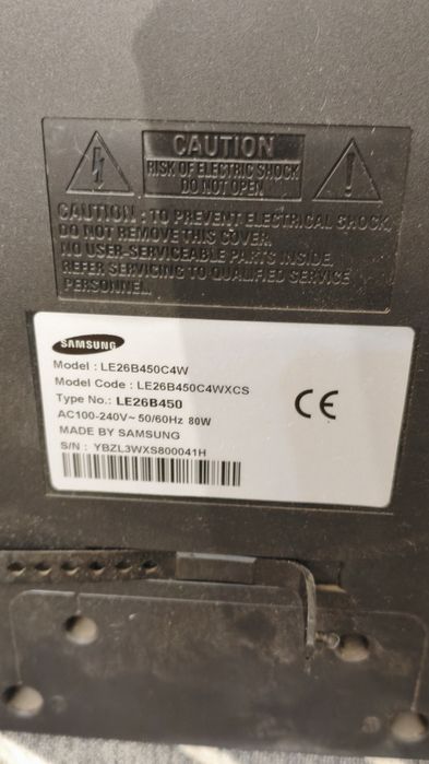 Телевизор Samsung LE26B450C4WXCS на запчасти