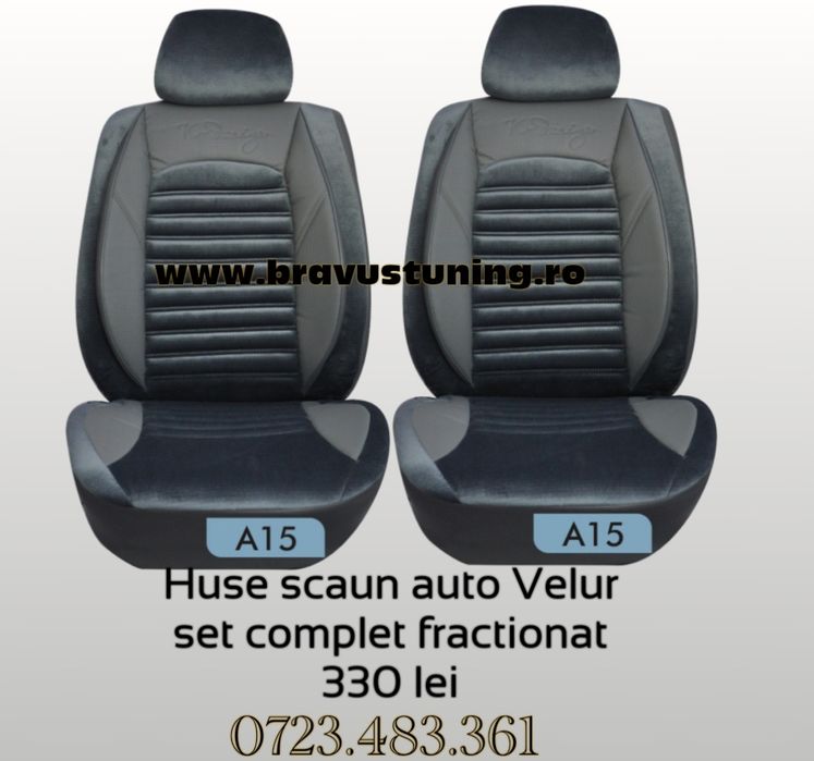 Huse scaun auto VELUR Audi,Bmw,Opel,Skoda,Passat,Logan