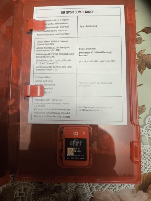 Octopath Traveler 0- Nintendo Switch 2 игра