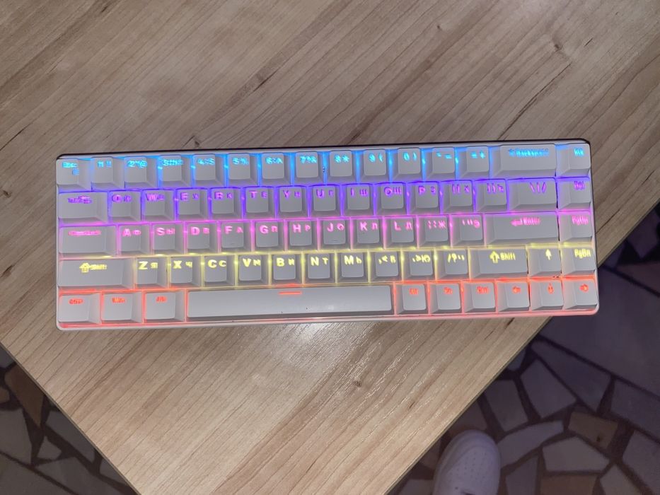 Игровая механическая клавиатура FURYCUBE TS68 PRO ь attack shark x11