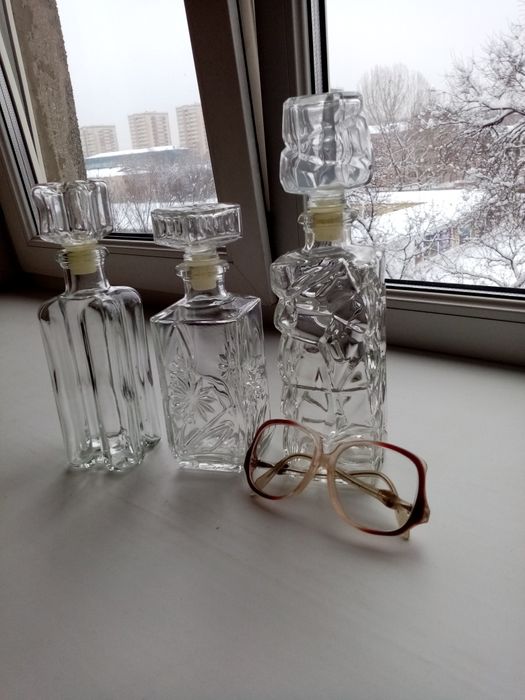 Хрустальные флаконы