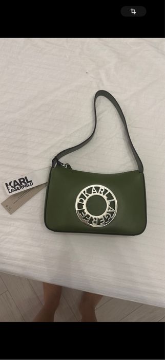 Кожанная сумка от Karl Lagerfeld