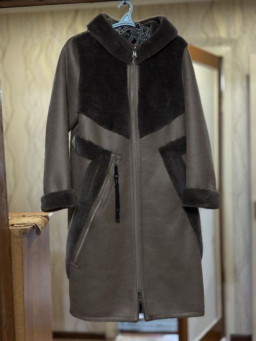 Двухстороняя дубленка