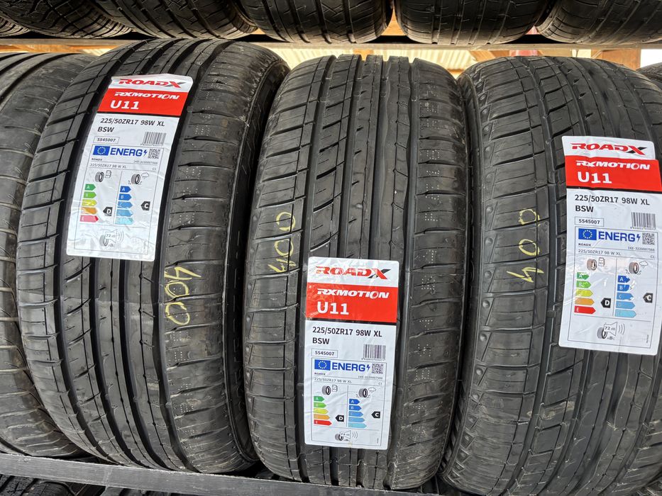 Set anvelope noi vara 225/50/17 Road X Dot2025 cu montaj inclus