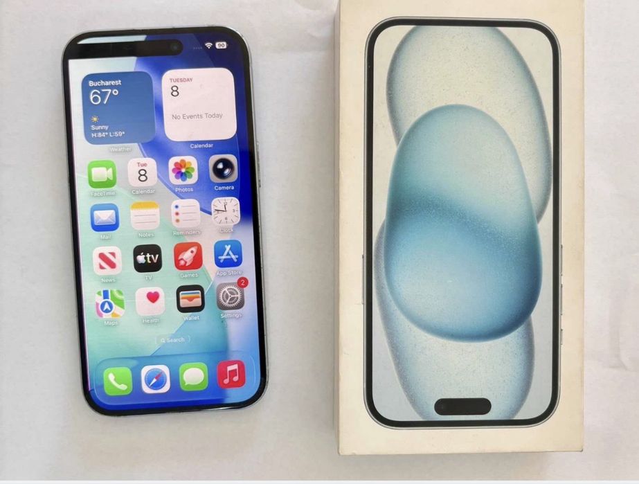 iphone 15  blue 128 gb neverlock