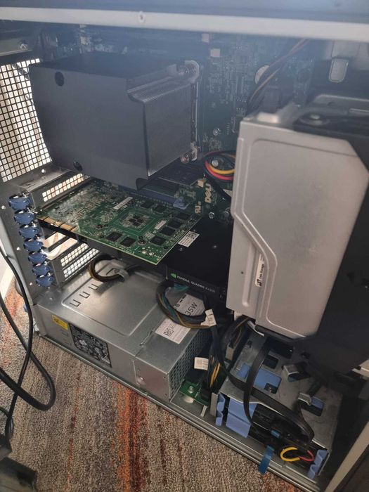 Dell Workstation T3600, 64 Gb DDR3-ECC, SSD Samsung Evo 860 500 Gb, Nvidia Quadro K2200, 4 GB