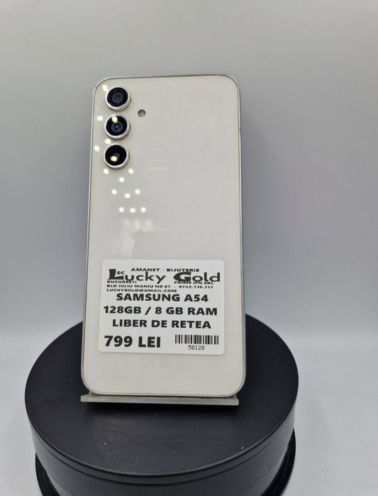 Samsung A54 5G – 128GB, 8GB RAM – Perfect pentru gaming & poze