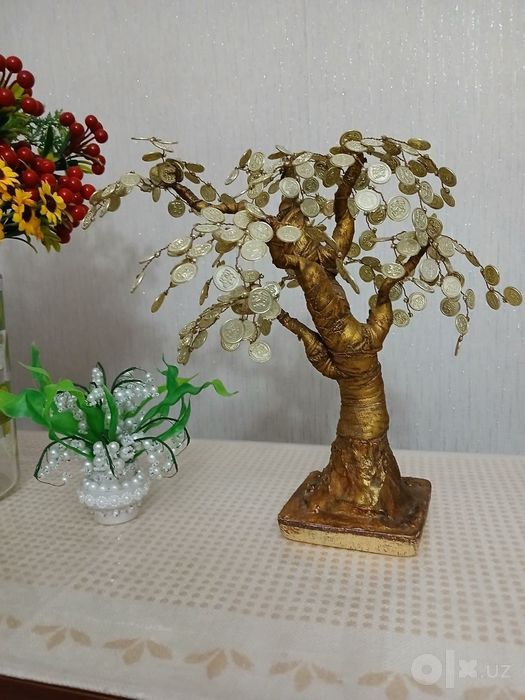 Сувенирные декоративные 3 ШТУКИ голуби.,ландыши,дерево .