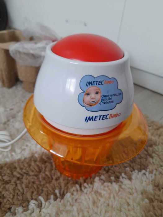 Omogeneizator blender bebeluși Imetec Bimbo HM3, Recipient de 400ml