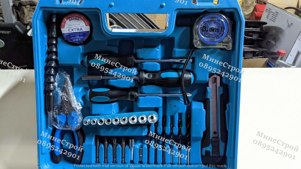 Акумулаторен Ударен Винтоверт MAKITA550DWE 24V 5Ah 2 Батерии