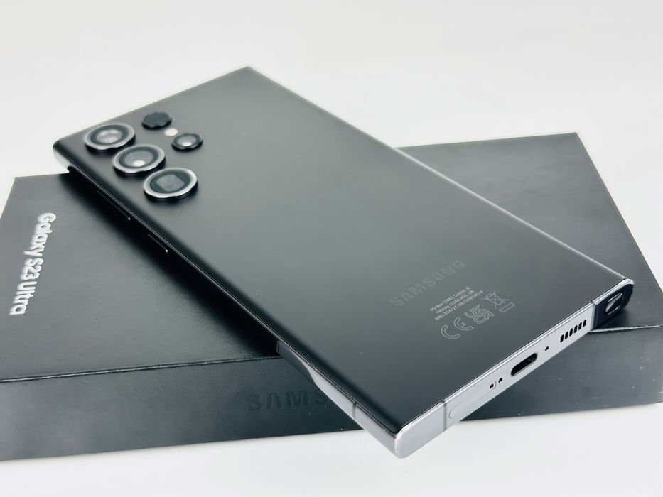 Samsung Galaxy S23 Ultra 5G 512GB 12RAM Black Перфектен! Гаранция!