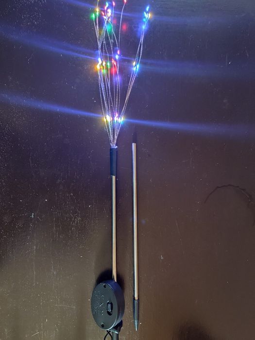 LED соларни коледни градински лампи