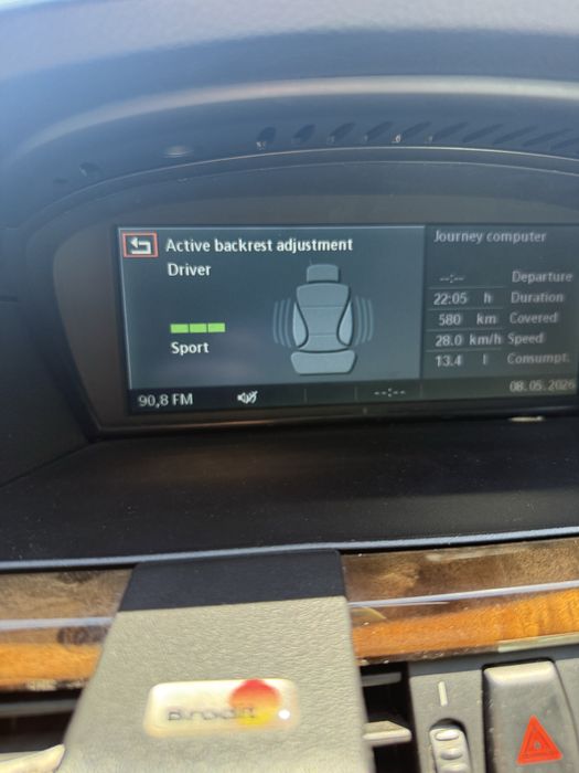 Interior/ scaune confort active- incalzire fata spate bancheta rabatabila bmw E60 seria 5